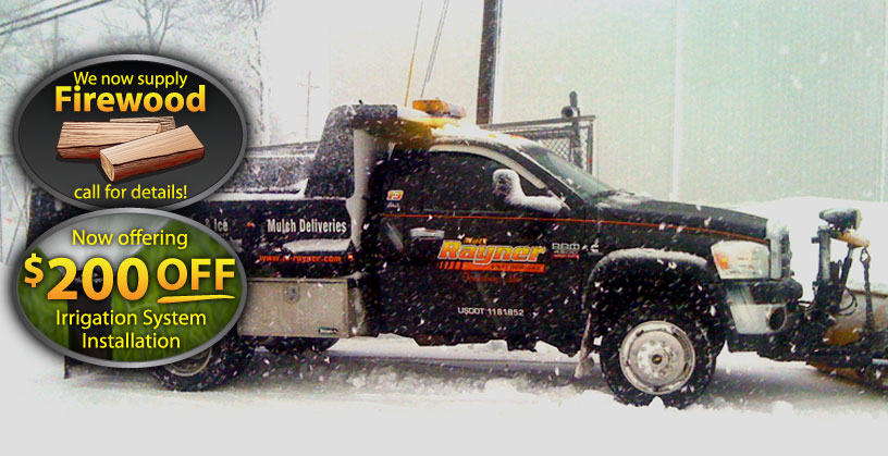 complete snow management and removal service by Rayner Enterprises